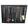 Image 1 : NEW JEWELRY DISPLAY STAND WITH NEW 17 NECKLACES