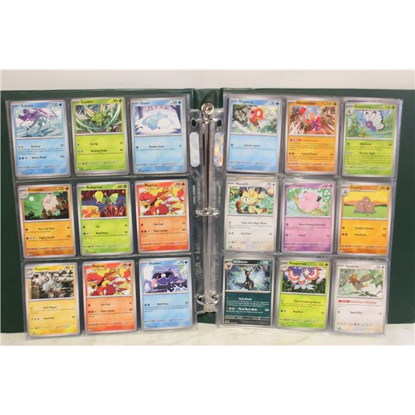 BINDER POKEMON CARDS