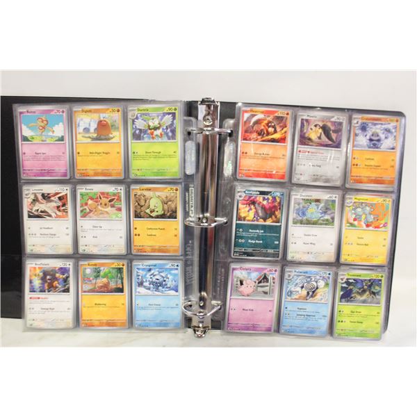 BINDER POKEMON CARDS