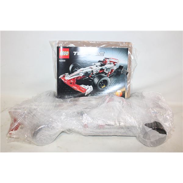 LEGO TECHNIC RACER 71 BUILT WITH INSTRUCTIONS