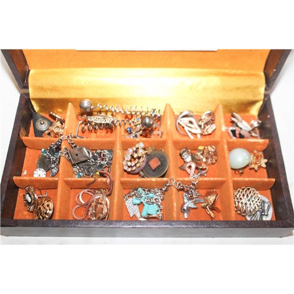 BOX FULL OF ESTATE JEWELRY-ESTATE