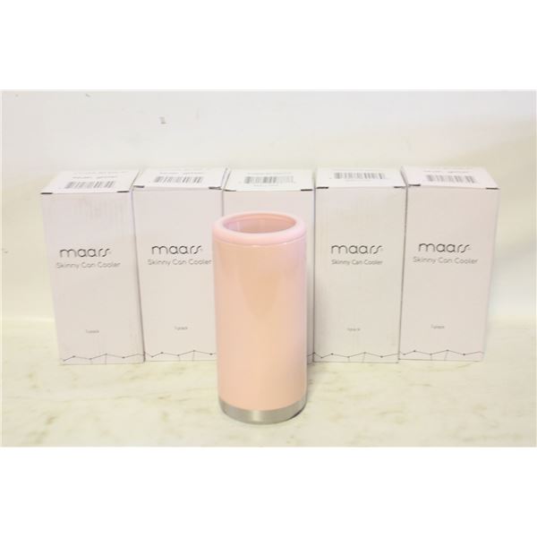 (6) NEW MAARS SKINNY CAN COOLERS *COLOURS