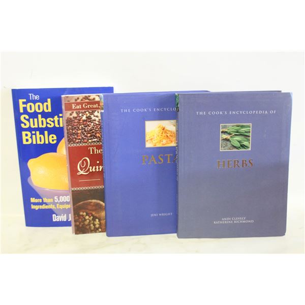 COOKING ENCYCLOPEDIAS/BIBLES- ASSORTED