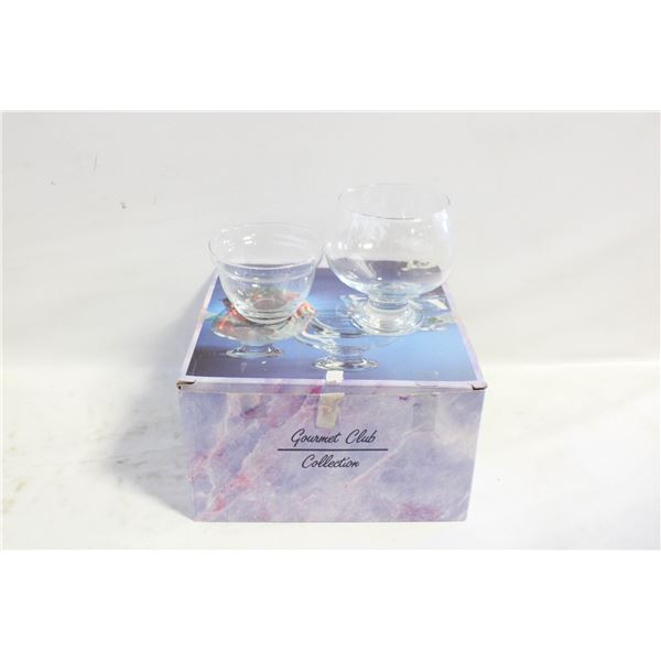 SHRIMP COCKTAIL SET OF 4 IN BOX