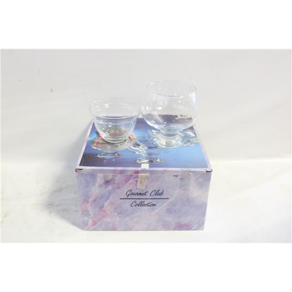 SHRIMP COCKTAIL SET OF 4 IN BOX