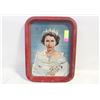 Image 1 : 1953 QUEEN ELIZABETH II ROYAL INAUGURATION TRAY
