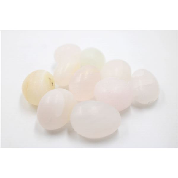 #177-NATURAL PINK JADE TUMBLE 750CT