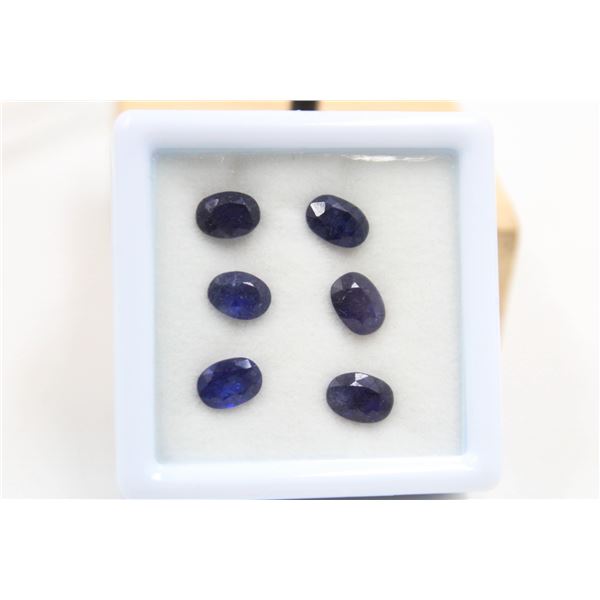 #101.NATURAL BLUE SAPPHIRE GEMSTONES 6.95CT