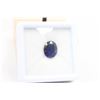 Image 1 : #83.NATURAL BLUE SAPPHIRE GEMSTONE 6.00CT