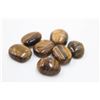 Image 1 : #57-NATURAL YELLOW TIGER EYE GEMSTONES 59.95CT