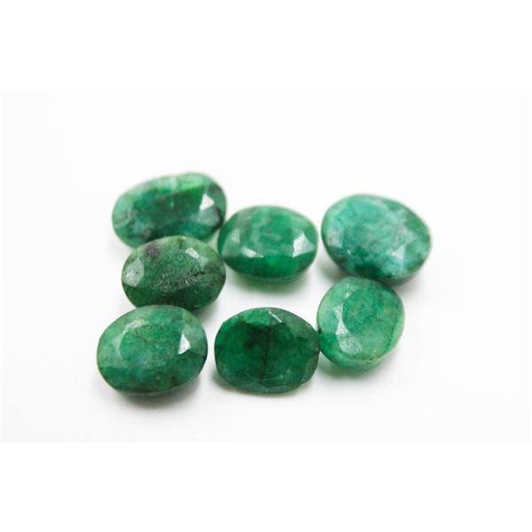 #16-NATURAL GREEN EMERALD GEMSTONES 45.20CT
