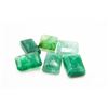 Image 1 : #11-NATURAL GREEN EMERALD GEMSTONES 43.70CT