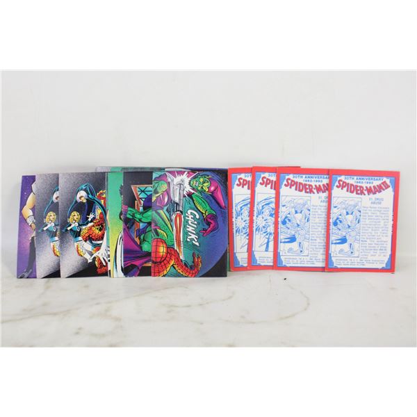 LOT OF 25 SPIDER MAN CARDS