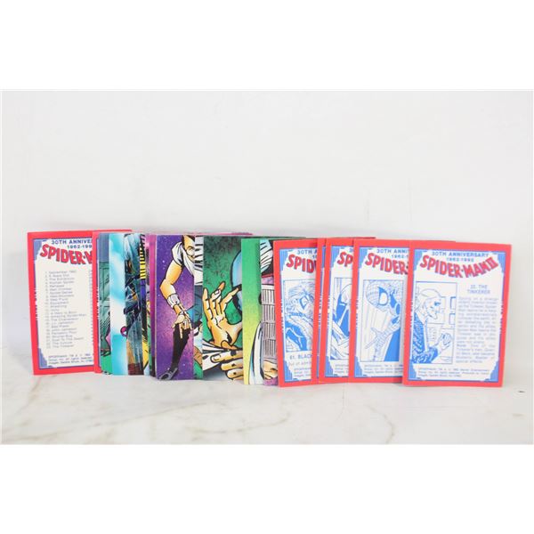 LOT OF 25 SPIDERMAN CARDS