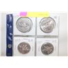 Image 1 : 2 X $1 & 2 X 50 CENT COINS