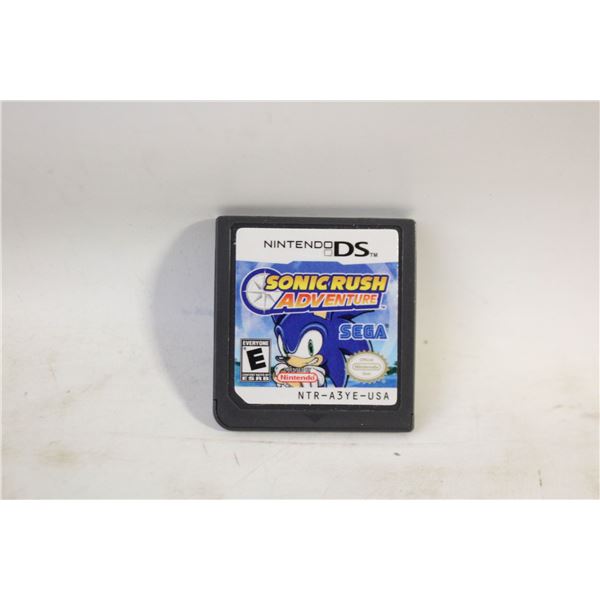 SEGA SONIC RUSH ADVETURE NINTENDO