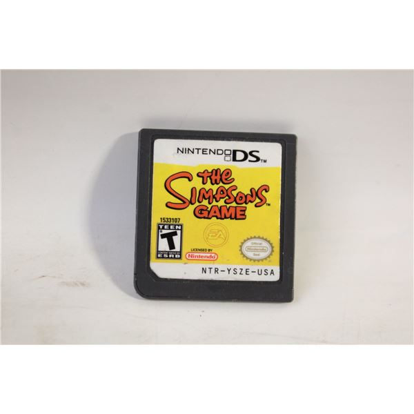 THE SIMPSONS GAME NINTENDO