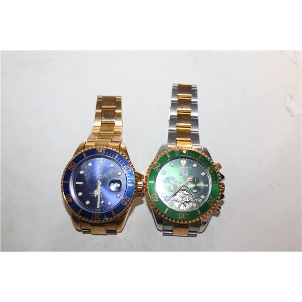 PAIR OF ESTATE WRIST WATCHES