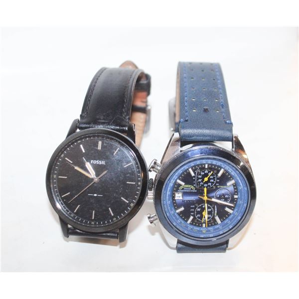 PAIR OF ESTATE WRIST WATCHES