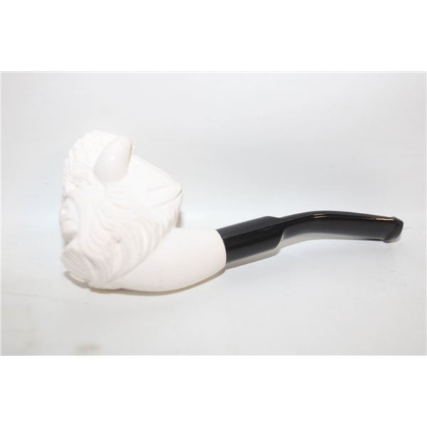 BISON SHAPED DECORATIVE PIPE (PLASTIC+PAINTED NOT-