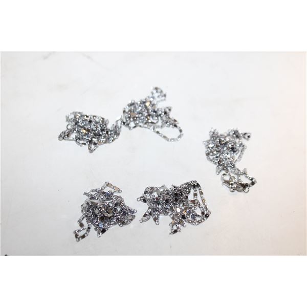 LOT OF 5 NECKLACES *NOT SILVER