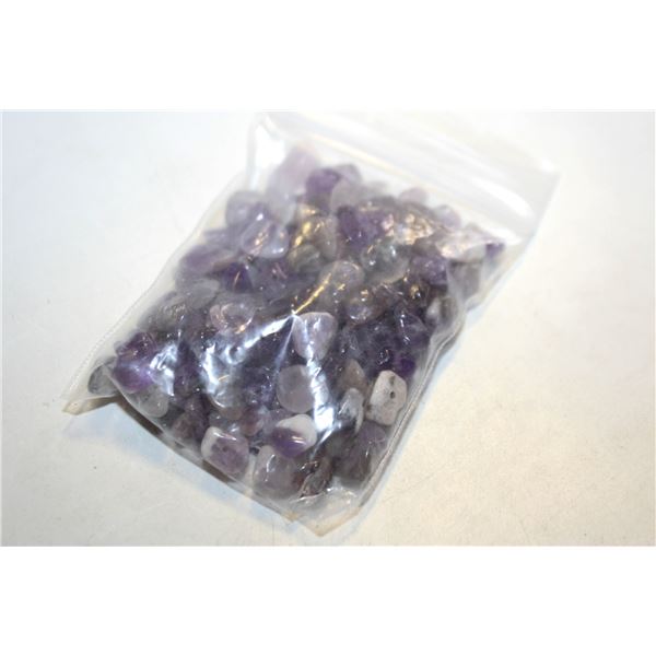BAG OF AMETHYST NECKLACE PENDANTS