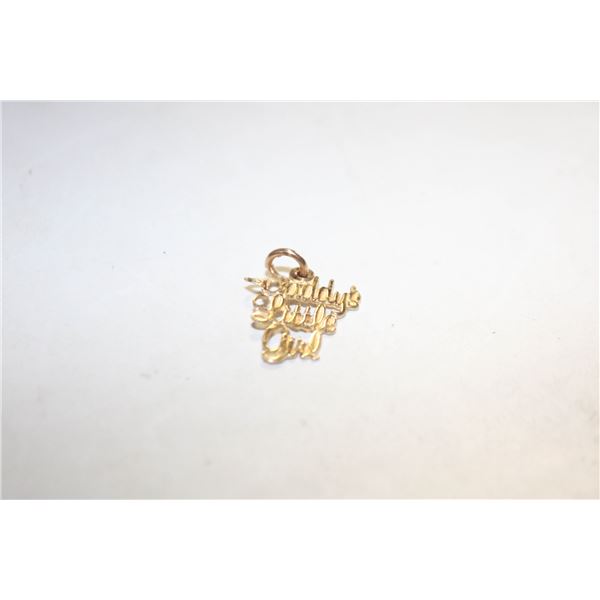 REAL GOLD DADDYS LITTLE GIRL PENDANT