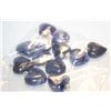 Image 1 : LOT OF 10 SODALITE HEART SHAPED NECKLACE