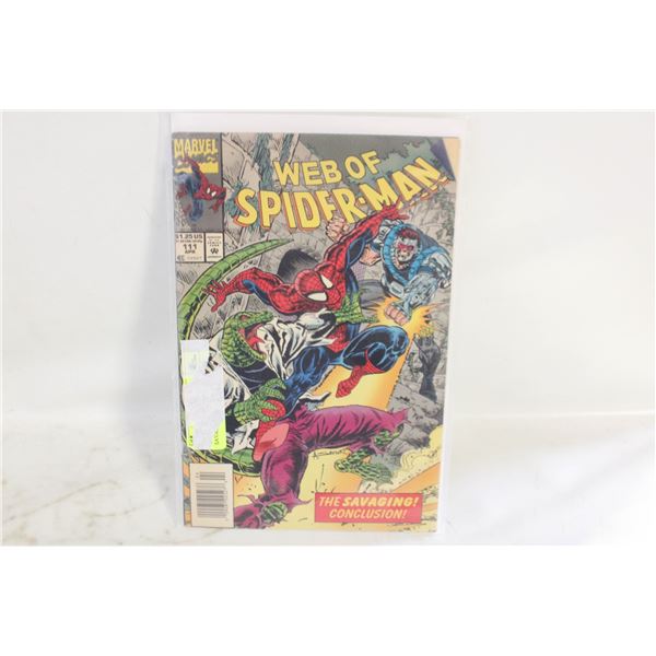 SPIDERMAN WEB OF THE SAVAGING CONCLUSION