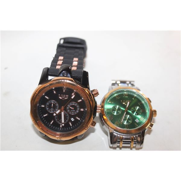 PAIR OF ESTATE WRIST WATCHES