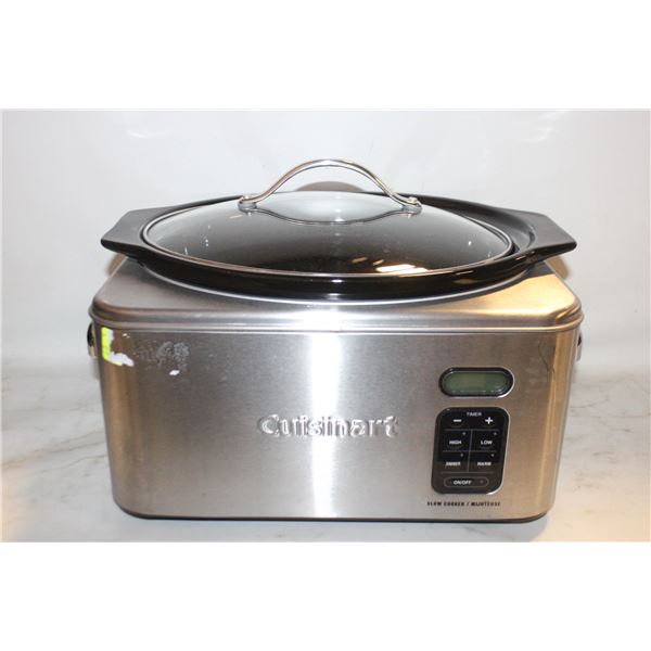 CUISINART 6.5 QUART PROGRAMMABLE SLOW COOKER