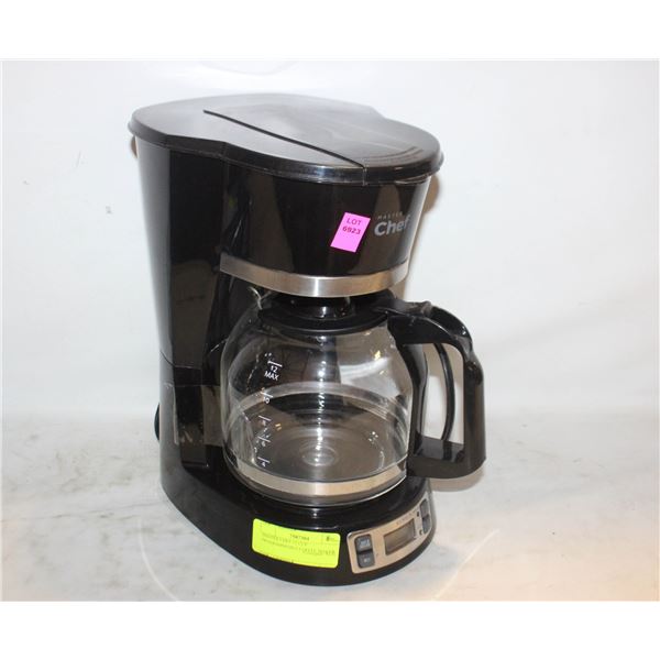MASTER CHEF 12 CUP PROGRAMMABLE COFFEE MAKER