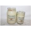 Image 1 : LOT OF 2 SOY CANDLES