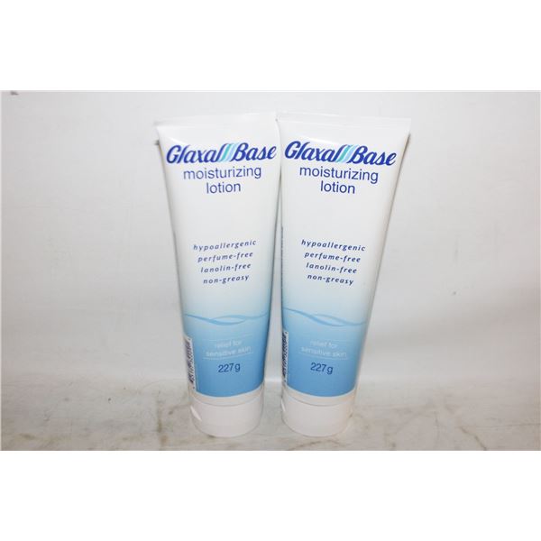 LOT OF TWO GLAXAL BASE LOTIONS