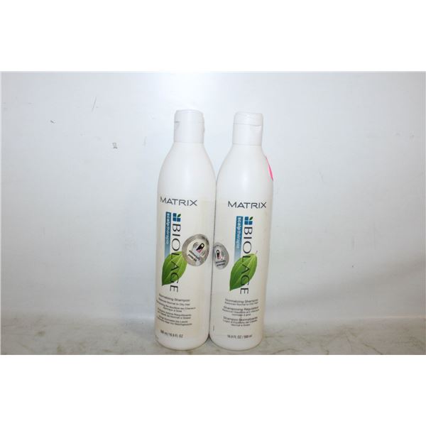 (2) MATRIX BIOLAGE NORMALIZING SHAMPOO 500ML