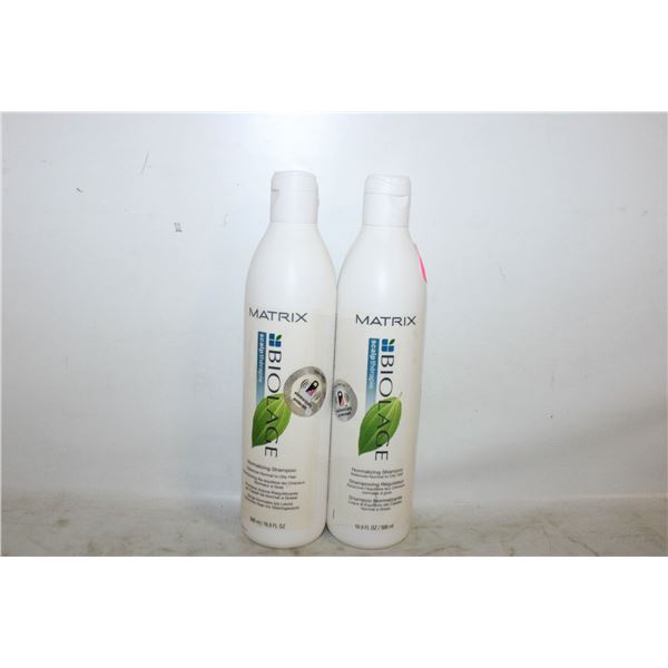 (2) MATRIX BIOLAGE NORMALIZING SHAMPOO 500ML