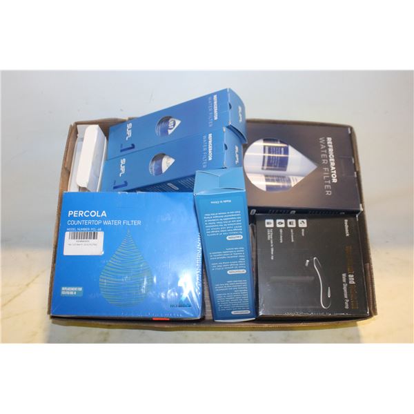 NEW WATER FILTERS/WATER PUMP