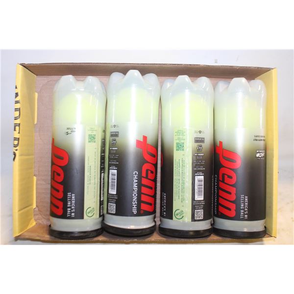 PENN CHAMPIONSHIP TENNIS BALLS 4 PACKS OF 3 BALLS