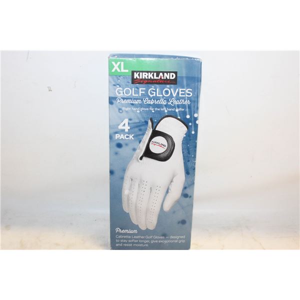 NEW KIRKLAND PREMIUM CABRETTA LEATHER GOLF, XL