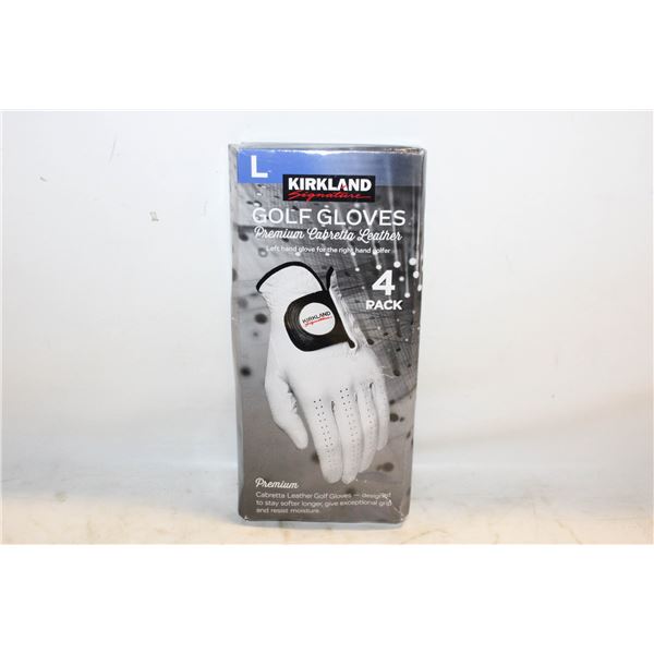 NEW KIRKLAND PREMIUM CABRETTA LEATHER GOLF, L