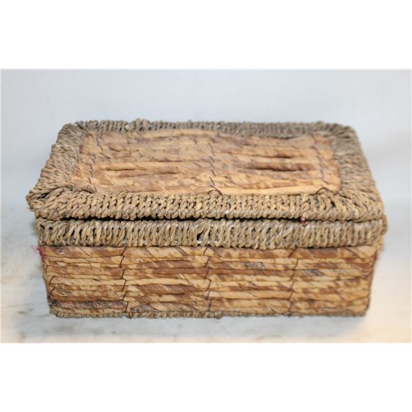 SETAGRASS WOVEN STORAGE BASKET