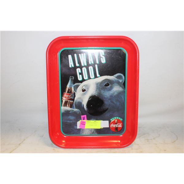 ALWAYS COOL COCA COLA TRAY
