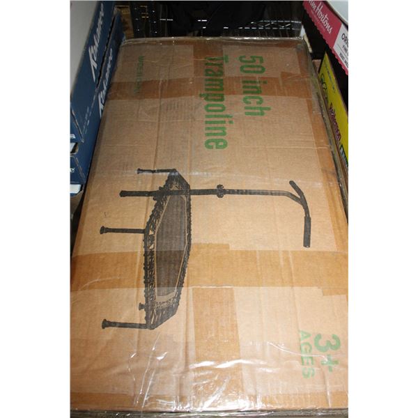 50" TRAMPOLINE AGES 4+