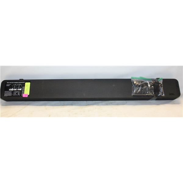ONN SOUND BAR,REMOTE,POWER CORD