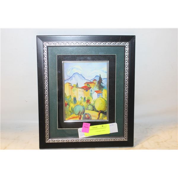 WATERCOLOR EUROPEAN HERMAN HESSE