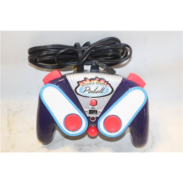 CLASSIC ARCADE PINBALL HANDHELD GAME PLUG & PLAY