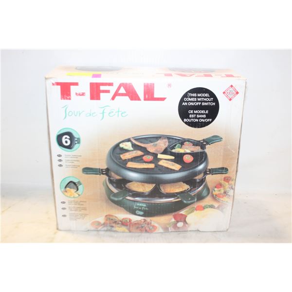 T-FALL RACLETTE GRILL