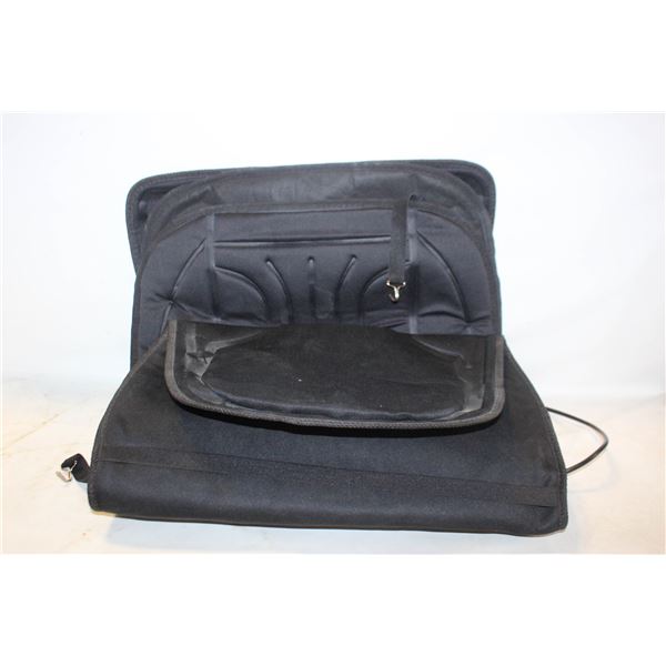 PORTABLE MASSAGE CUSHIONS FOR USE IN VEHICLES OR