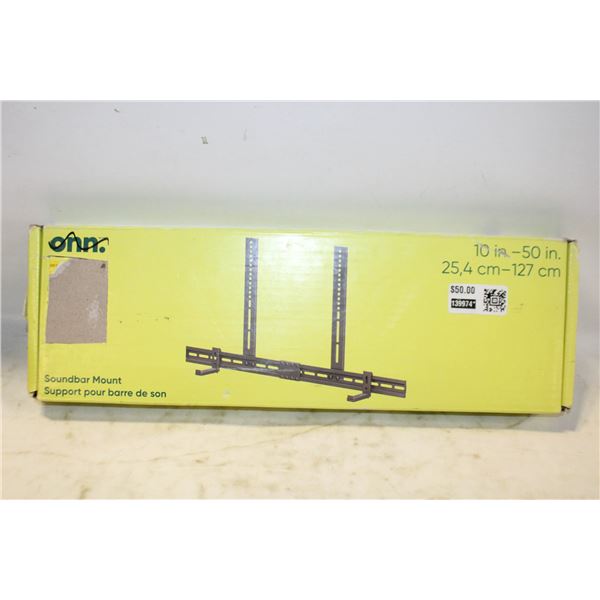 SOUNDBAR MOUNT 10" - 50"