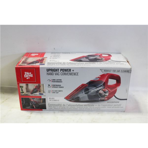 DIRT DEVIL HANDHELD VACUUM